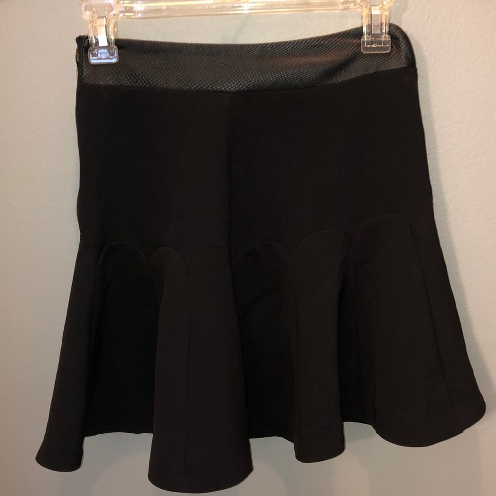 High waisted mini skirt size 2